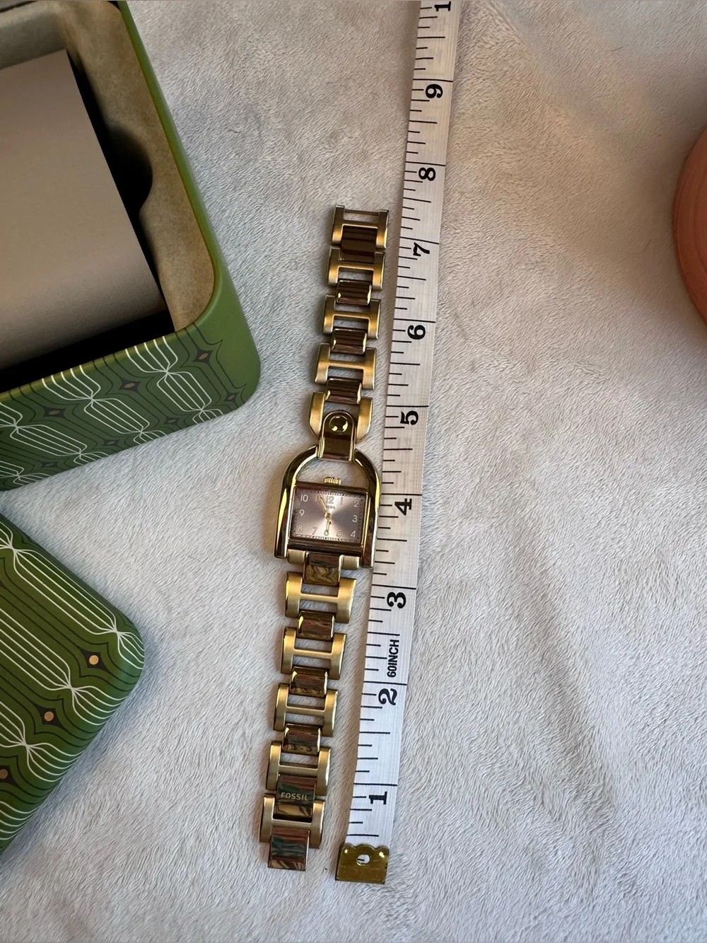 Fossil Gold Link Bracelet Watch